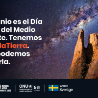 Una sola Tierra. Día Internacional del Medio Ambiente 2022.